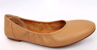 Amazon Essentials Belice Ballet Flats, Womens Shoes Size 9.0 M, Beige, 24675