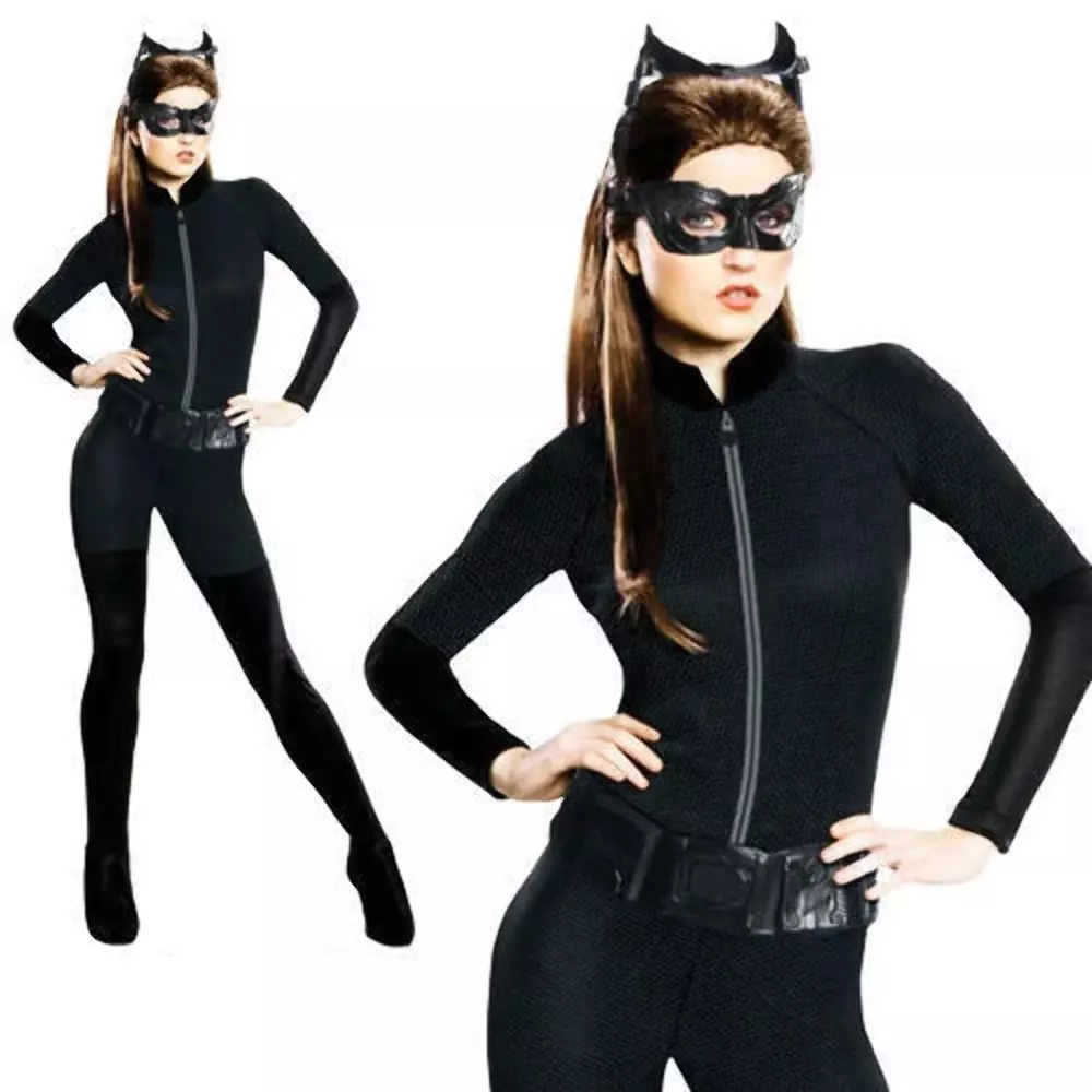 Classico Cat Woman Donna Costume Batman Costume Supereroe Adulti