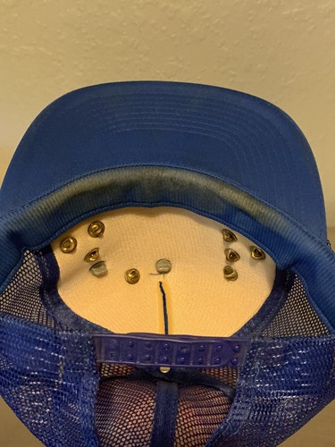 United States Air Force Reserve Adjustable Snapback Mesh Trucker Cap Blue & Pins - Picture 11 of 11