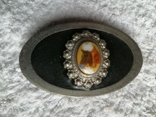 Broche équestre femme design étain boucle ceinture s'adapte jusqu'à 35 m/m ceinture