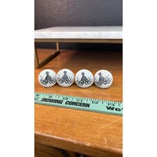 Set of 4 Octopus Skull Coastal Concrete Cabinet Knobs Drawer Knobs and Pulls B