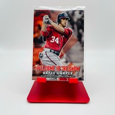2022 Topps Baseball #WTTS-48 Bryce Harper Welcome to the Show
