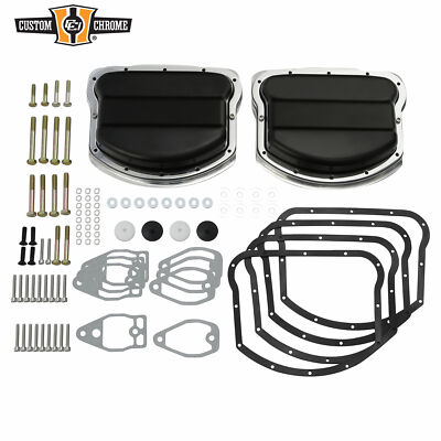 Pan Head Valve Rocker Boxes Top Covers Fit For Harley Evolution Big Twin 1984-99