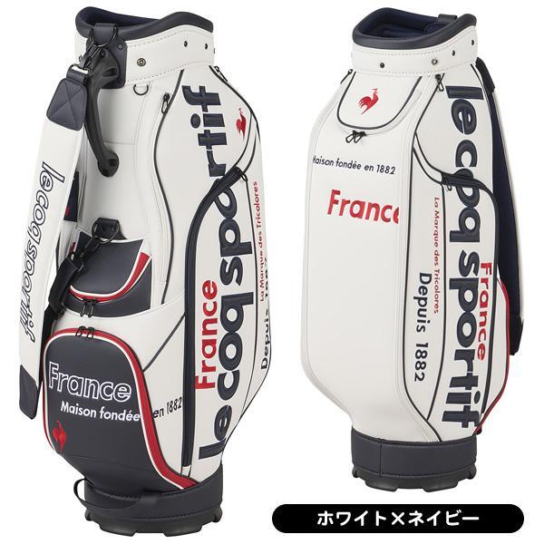 le coq sportif ゴルフバッグ 美品 le coq sportif Golf Men's Cart Caddy Bag 9.5 x 47 inch 3.2kg