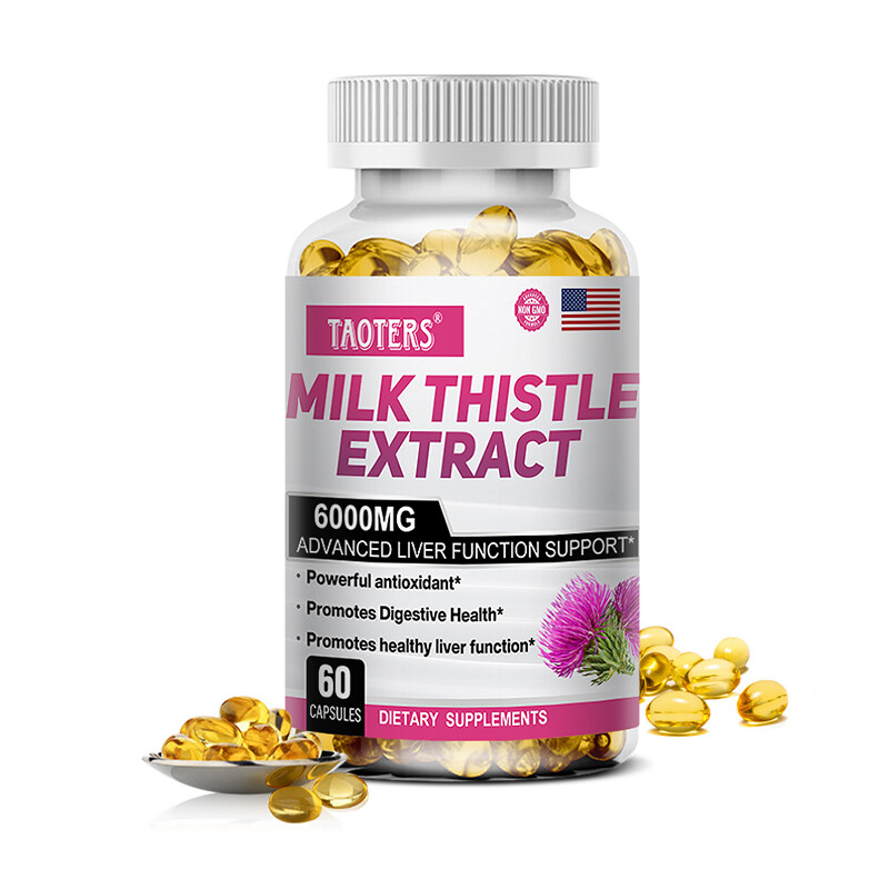 Milk Thistle 6000mg Tablets | 3-in-1 Complex - Nutrition Geeks - Foto 2