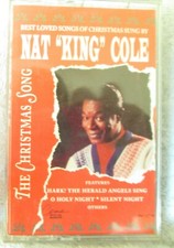 "NAT KING COLE - THE CHRISTMAS SONG". - CASSETTE - VINTAGE - 1992 - EXCELLENT