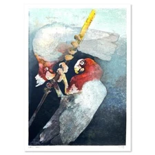 Edwin Salomon (1935-2014) Limited Edition Serigraph Hand Signed Art