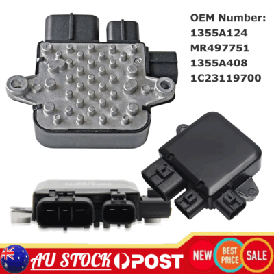 Cooling Fan Control Unit Module 1355A408 For Mitsubishi Lancer 02-06 1.8 2.0 2.4 Cooling Fan Control Unit Module 1355A408 For Mitsubishi Lancer 02-06 1.8 2.0 2.4