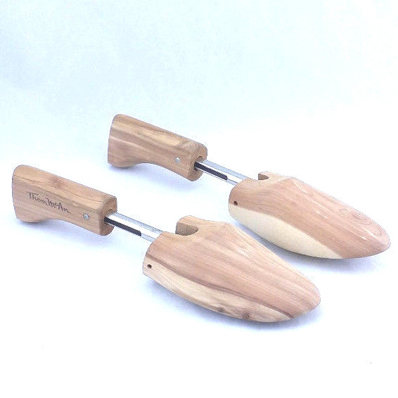 Thom McAn CEDAR Wood Shoe Tree Stretcher Spring Loade… Gem