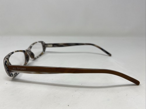 Jill Stuart JS152-1 50-15-135 Brown Cream Swirl Full Rim Eyeglasses Frame FE80 - Picture 5 of 8