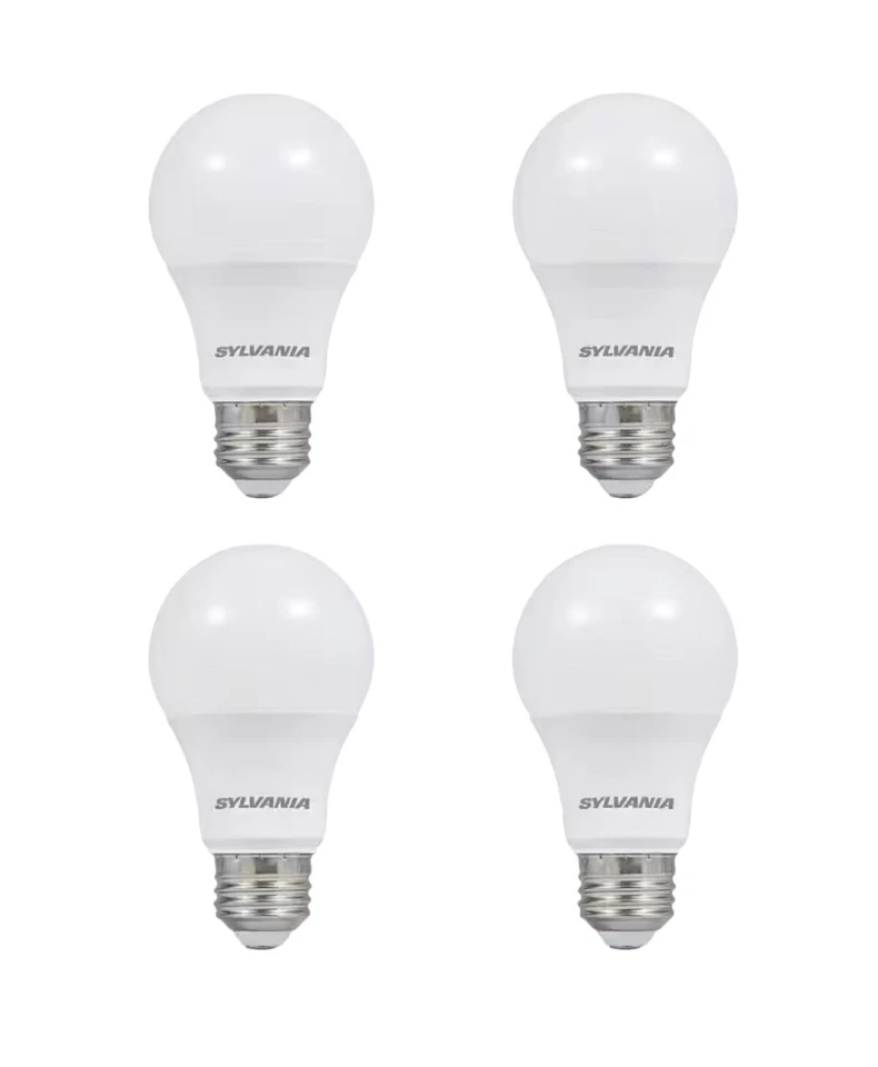 4-pack Sylvania 60Watt A19 Light Shield Germicidal Soft White LED Bulb, 6 Pk= 24 - Image 2 of 3