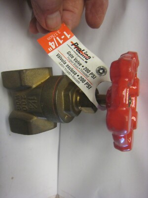 ProLine Mueller 1-1/4'' Gate Valve 200 PSI 100-406NL FREE SHIPPING Priority mail