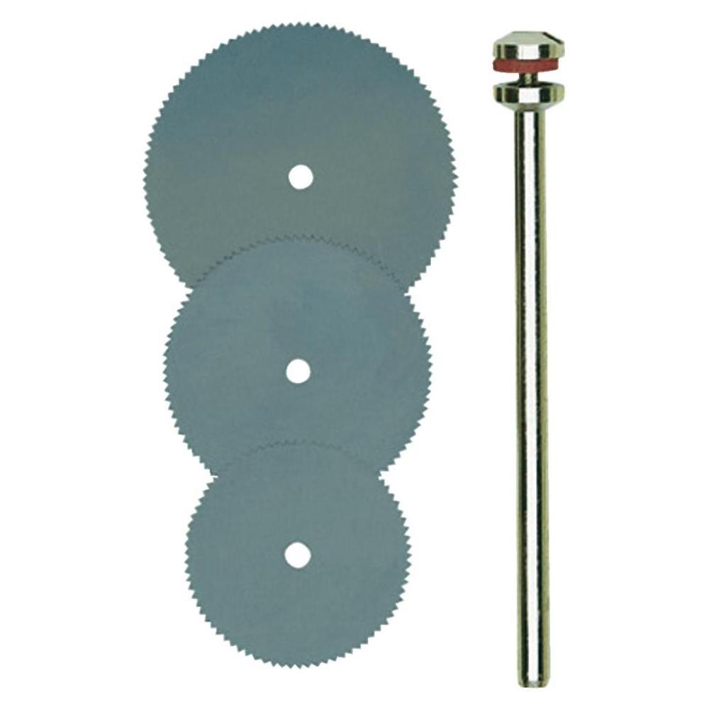 Proxxon Set 3 dischi dentati diametro 16-19-22mm per trapani MicroMot 28830