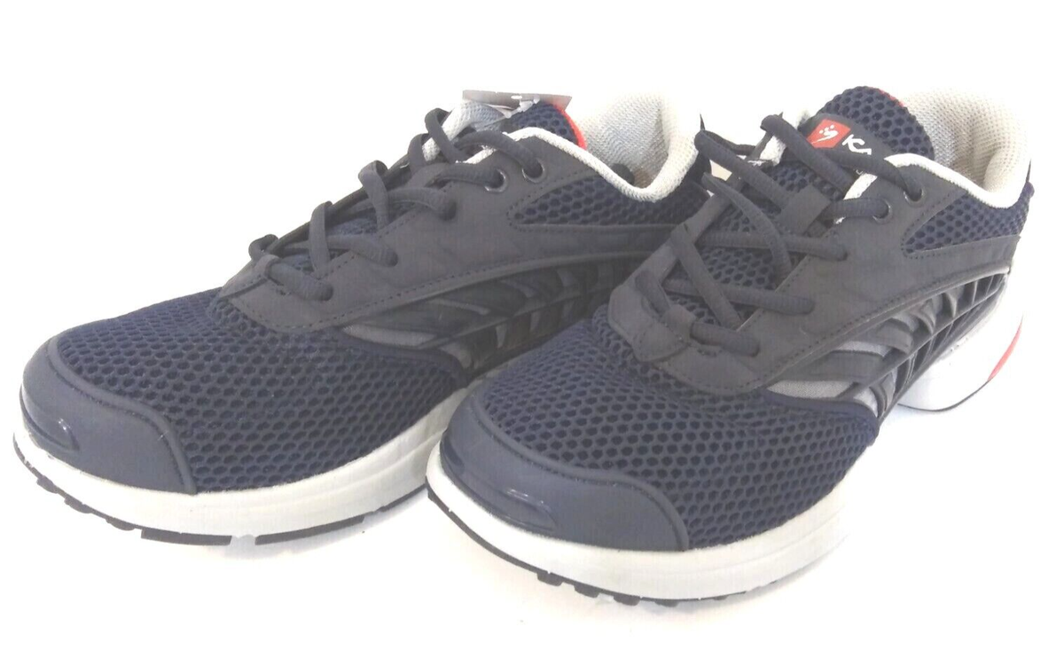 Kajila Sneakers Mens Size Blue Gray Red Fashion Sport Athletic