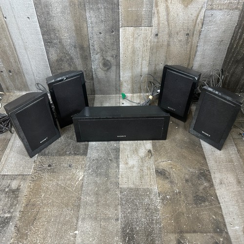Sony Surround Sound System Set of 5 Speakers SSTS102 (x4) & SSCT101