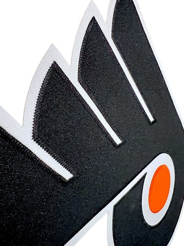 NEW Extra Large NHL Philadelphia Flyers 11 X 8โ Patch Iron & Sew ๐Bulk Discount - Picture 4 of 9