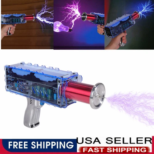 Handheld Tesla Coil Künstlicher Blitz Zum Selbermachen Tragbar Trigger Mode Tesla Coil USA - Bild 3 von 9