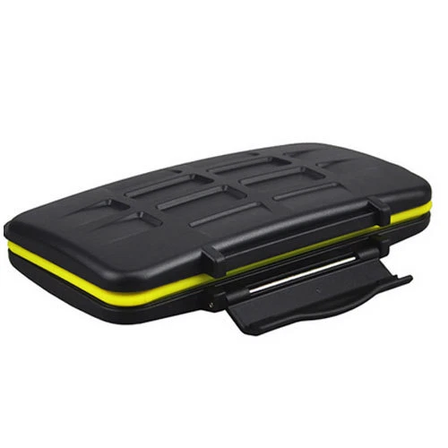 JJC MC-SDMSD24 Water Resistant Holder Storage Memory Card Case &12 Micro SD Card - Image 3 of 4