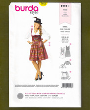 New Folklore Dirndl Top, Apron & Dress Sewing...