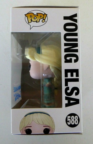 Eva Bella Authentic Signed Funko Pop Figure Autograph, Frozen II, Young Elsa - 第 3/4 張圖片
