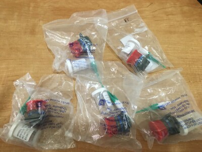 AMPHENOL D38999/20WD35PC Connector LOT 5 Connectors, 5pc