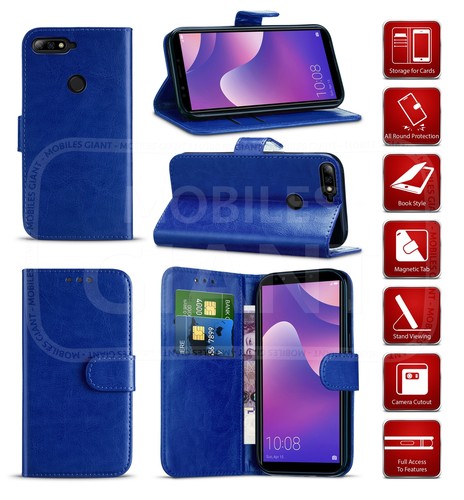 For Huawei Ascend Y3 2015 Wallet Case Card Slot Book Cover PU Leather Phone Case - 第 5/38 張圖片