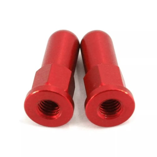 KKE 1.6 & 2.15 Nylon Rim Lock Set & Red Alu Cover Washer Fit Off-road Motorcycle - Picture 11 of 12