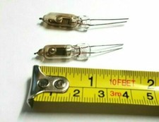 LOT OF 2 NIXIE NEON BULBS TUBES FOR NIXIE CLOCK NOS IN-3