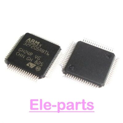1 PCS STM32F205RBT6 LQFP64 32F205RBT6 STM32F205 RBT6   Chip IC #F12