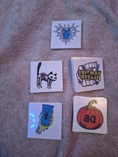 Dutch Bros Temporary Tattoo HALLOWEEN 2024 SET OF ALL 5. RARE