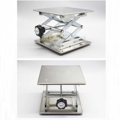Stainless steel Lifts Flask 100-200mm table Laboratory glassware Platform beaker