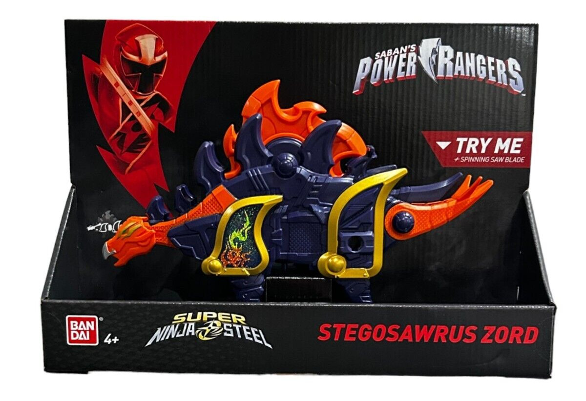 Power Rangers Ninja Steel Power Core Zord, Stegosaurus - NEW