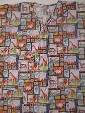 Med Wear Scrub Top Size XL  Q4