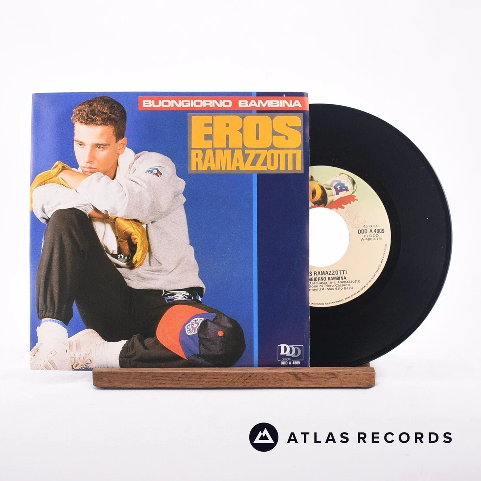 Eros Ramazzotti - Buongiorno Bambina - 7" Vinyl Record - EX/EX - Изображение 2 из 4