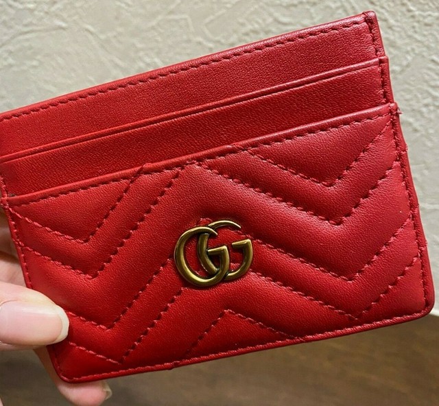 gucci card holder ebay