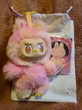 POP MART Labubu  Loyalty  Big Into Energy Series 100 Authentic Figure Pink