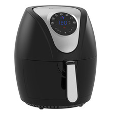 Image of EMtronics EMDAF45L Digital Large 4.5L Air Fryer with 60 Minute Timer - Black