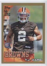 2010 Topps Gold 661/2010 TJ Ward #245 0a1