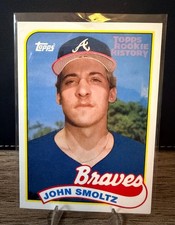 2018 Topps Archives - Topps Rookie History John Smoltz #382 /150 -Atlanta Braves