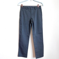 Polo Ralph Lauren Boys Preppy Chino Pants Size 12 Gray Classic Casual School