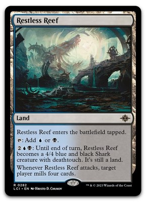 Restless Reef #282 (NM) Lost Caverns of Ixalan LCI Magic MTG