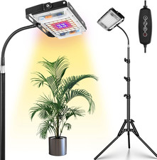 LBW Grow Light with Stand, Full Spectrum LED Plant Light, Floor Grow Lamp with 6