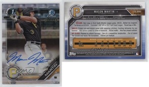 2019 Bowman Chrome Prospect Auto Refractor /499 Mason Martin #CPA-MMA Auto