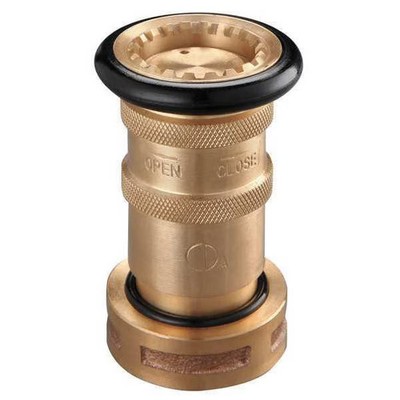 Zoro Select 6AKC2 Industrial Fog Nozzle, 1-1/2 In., Black