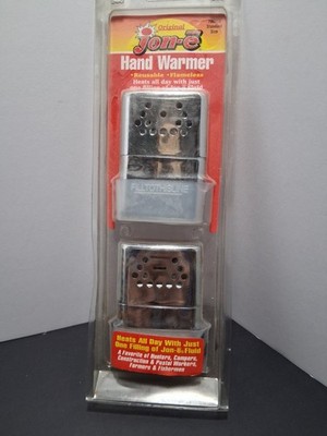 NOS jon-e hand warmers. standard size unopened.  Fill cup, bag , included