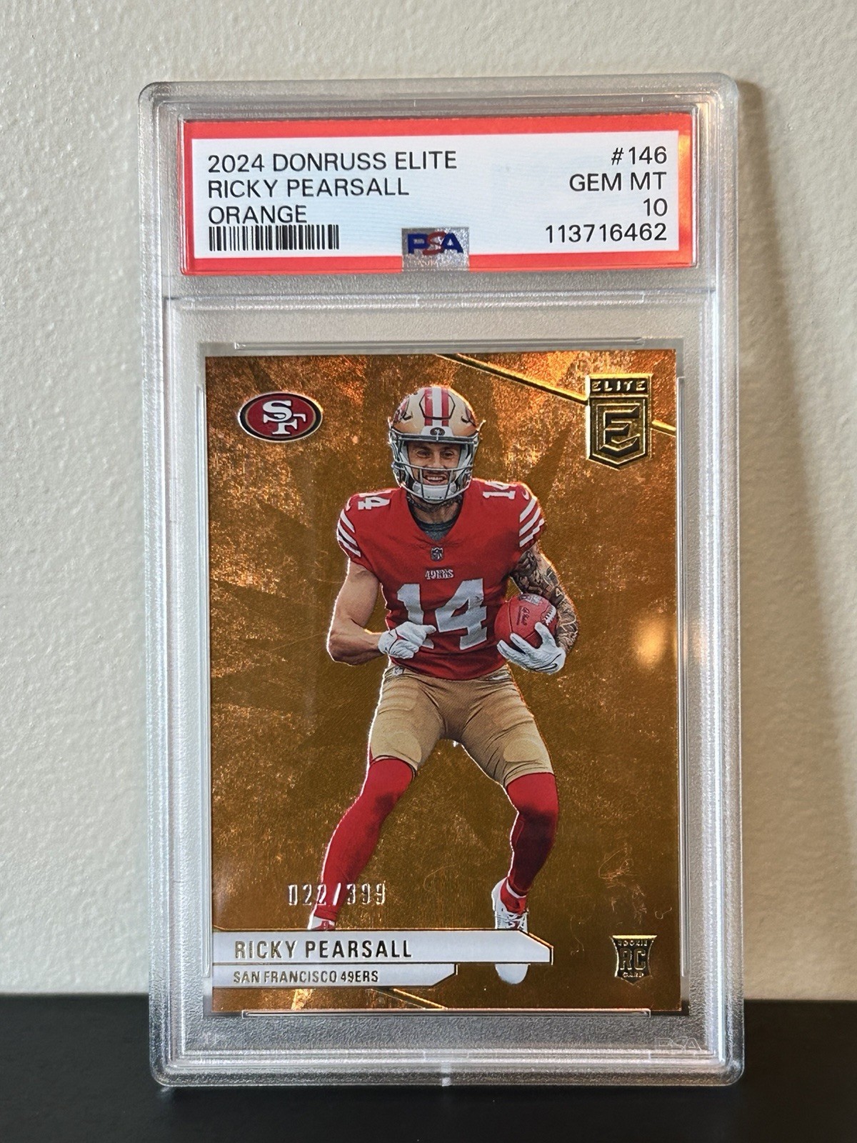 Ricky Pearsall Panini Donruss Elite #146 Orange