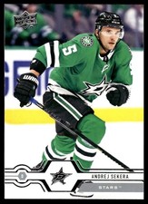 2019-20 Upper Deck #397 Andrej Sekera Dallas Stars Hockey Card