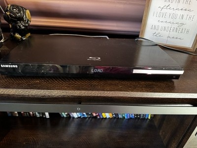 Samsung BD-C5500 Blue-ray Disc DVD Player Black Tested & Works No Remote