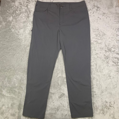 Patagonia Quandary Pants Grey Mens 38 Convertible 38x31 Nylon Hiking Camp 55183