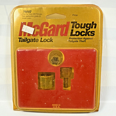 McGard Tailgate Lock 76002 Full Size GM Pickup Protection Against Tailgate Theft